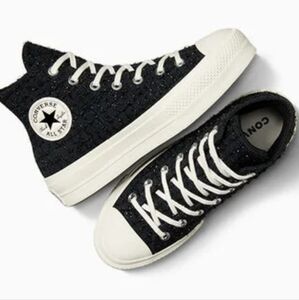 Converse Black Tweed Shimmer